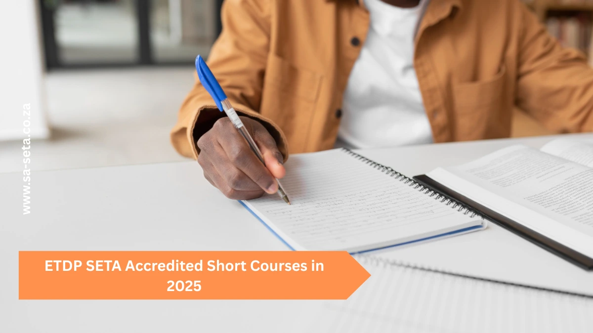 ETDP SETA Accredited Short Courses in 2025